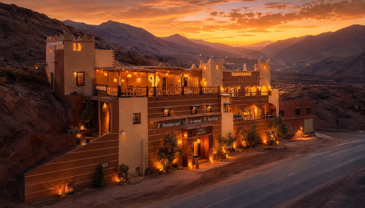 Hotel Restaurant Atlas Gorge Dades — 2
